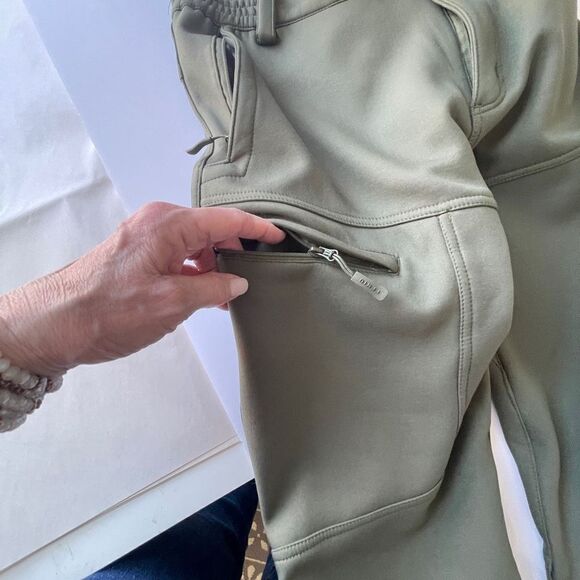 FFNIU Softshell Snow Pants, Olive Green, 34x32 - Picture 6 of 13